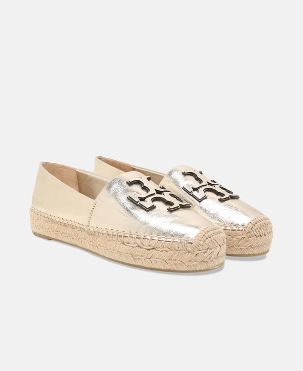 Tory Burch Ines Platform espadrilles Gold