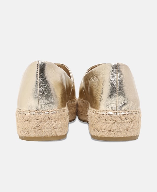 Tory Burch Ines Platform espadrilles Gold