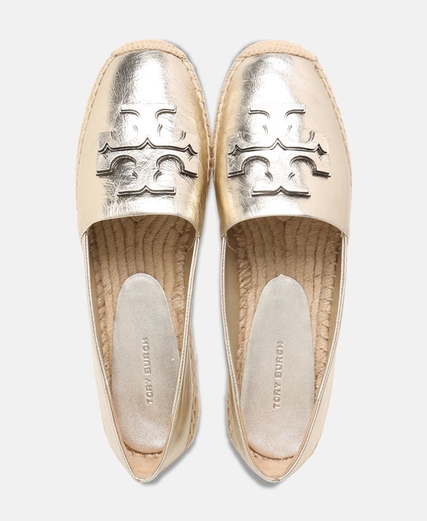 Tory Burch Ines Platform espadrilles Gold