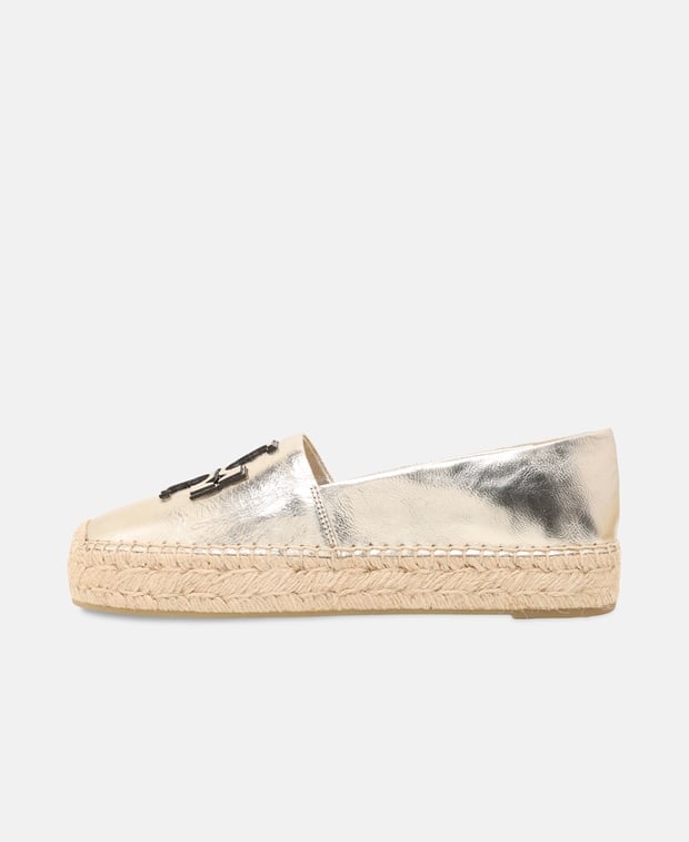 Tory Burch Ines Platform espadrilles Gold