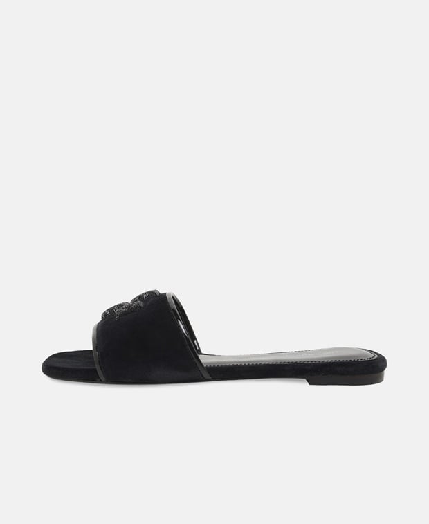 Tory Burch Eleanor Mules Black