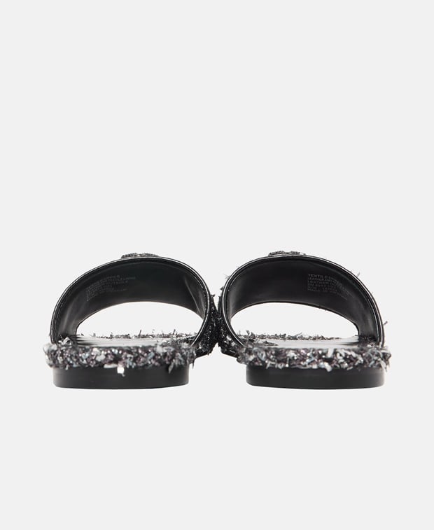 Tory Burch Elenor Pave Mules Black