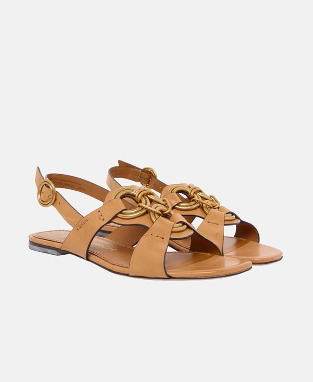 Tory Burch Ring Sandal Ankle strap sandals Pink