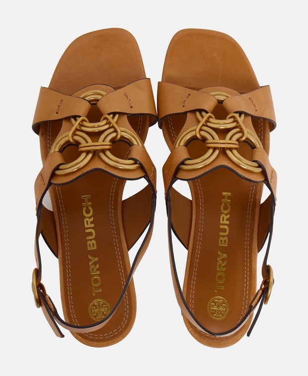 Tory Burch Ring Sandal Ankle strap sandals Pink