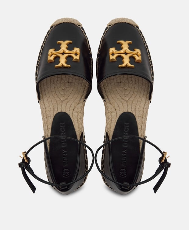 Tory Burch Eleanor Dorsay Ankle strap espadrilles