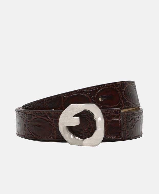 Givenchy Leather belt Marron