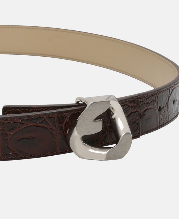 Givenchy Leather belt Marron