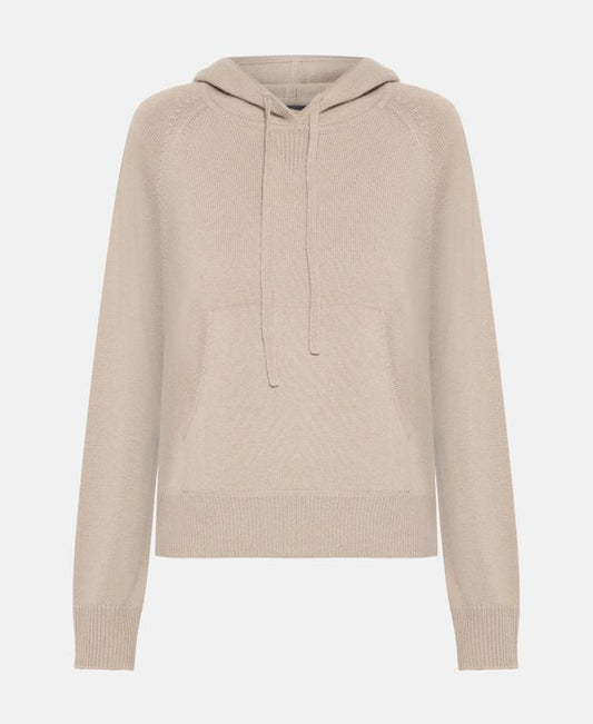 arch4 Cashmere hoodie Taupe