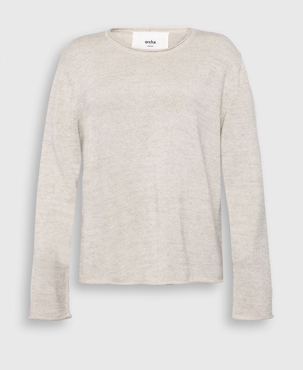 arch4 Cashmere-blend pullover Beige