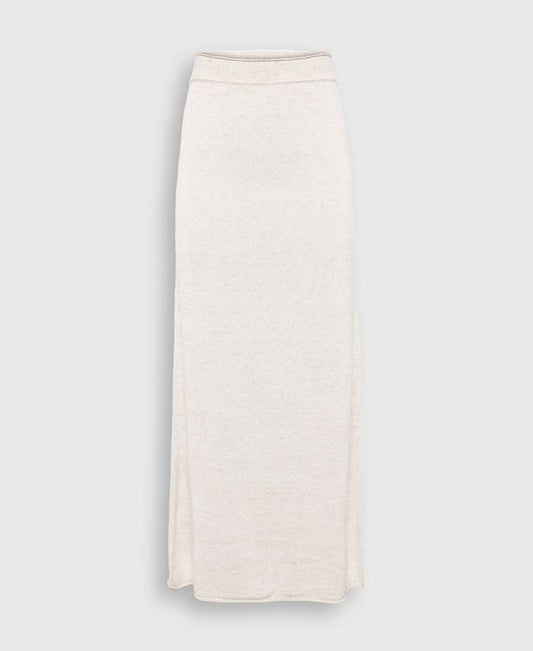 arch4 Cashmere-blend skirt Beige