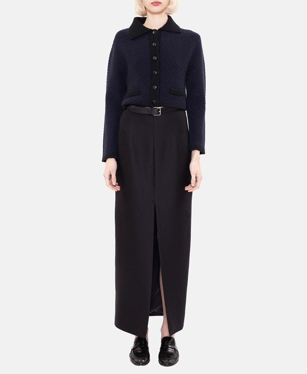 arch4 Cashmere cardigan Dark Blue