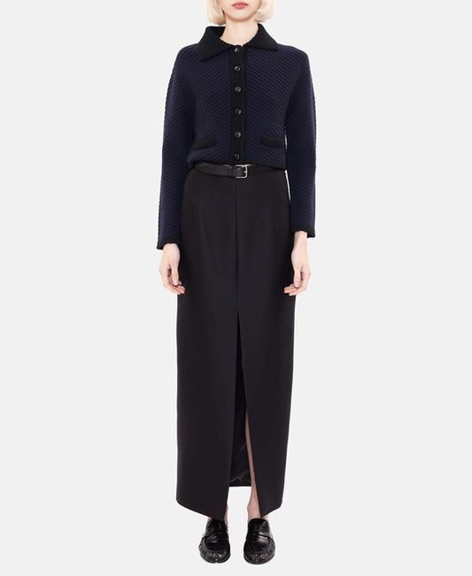 arch4 Cashmere cardigan Dark Blue