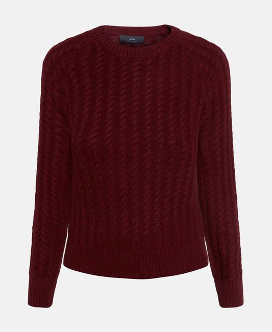 arch4 Cashmere pullover Burgundy