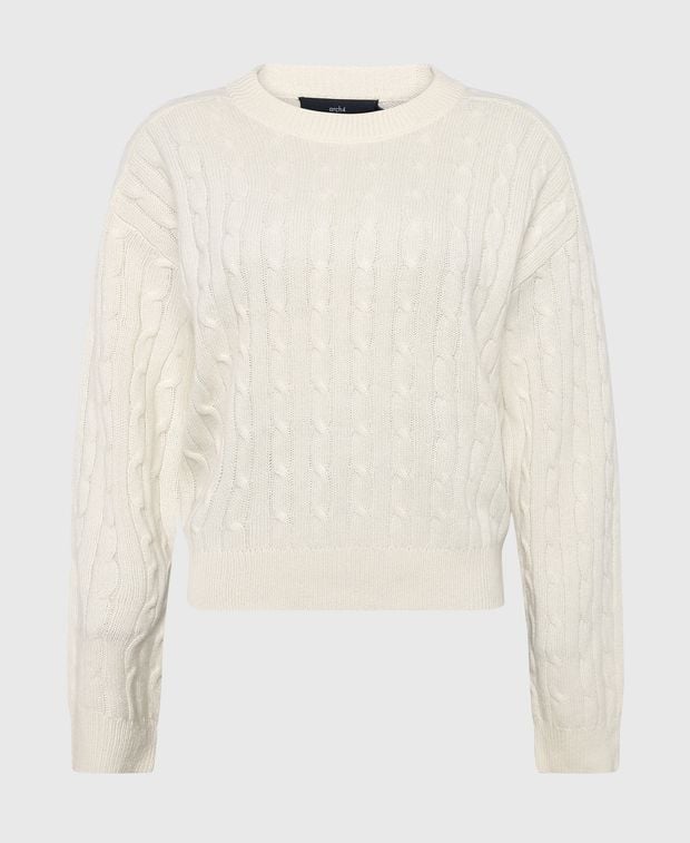 arch4 Cashmere pullover Ecru