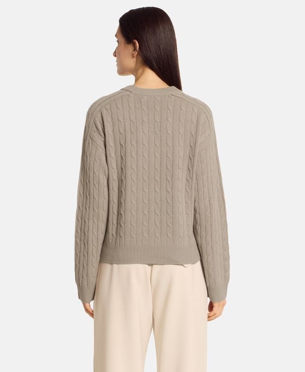 arch4 Cashmere pullover Taupe