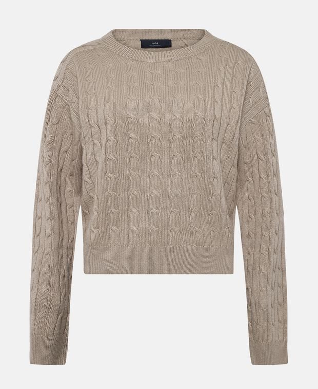 arch4 Cashmere pullover Taupe