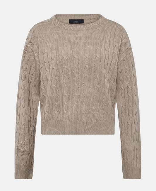 arch4 Cashmere pullover Taupe