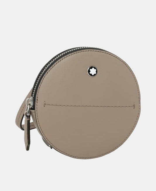 Montblanc Leather cross body bag Medium Grey