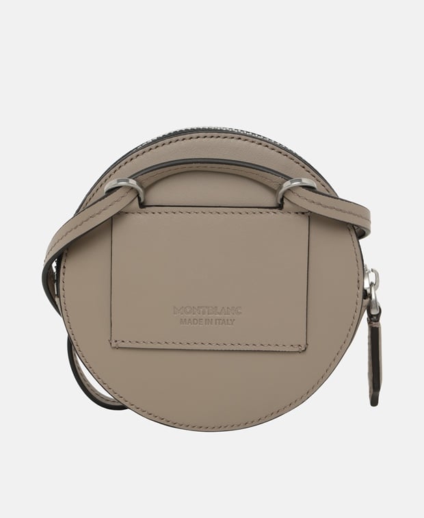 Montblanc Leather cross body bag Medium Grey