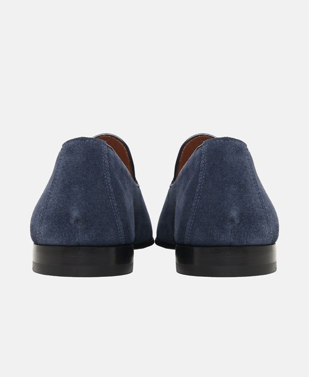 Doucal's Visone Loafers Dark Blue