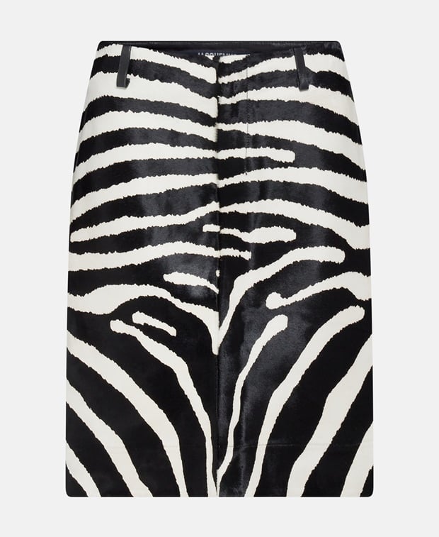 Jacquemus Leather skirt Black