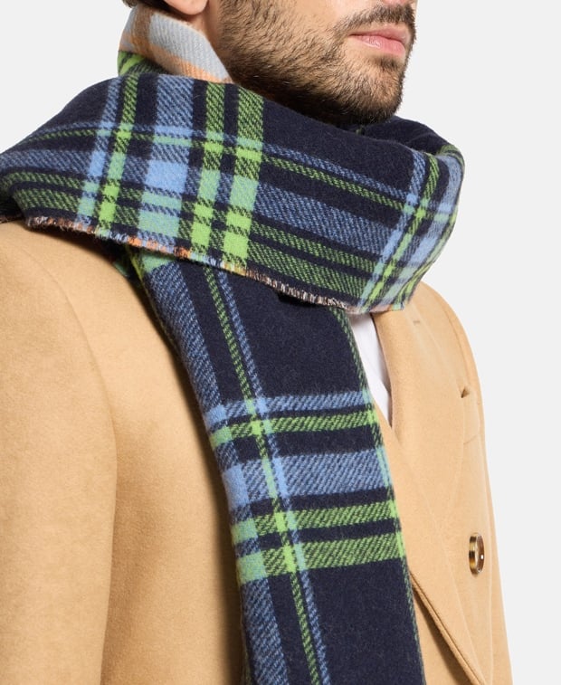 Acne Studios Wool scarf Green
