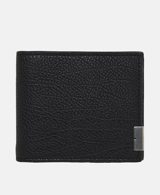 Burberry MS REG CC BILL8 LGL leather wallet Black