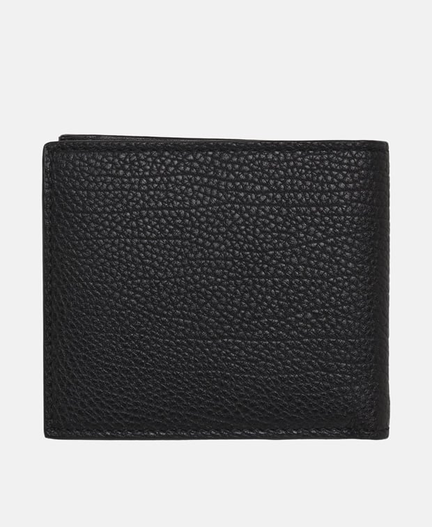 Burberry MS REG CC BILL8 LGL leather wallet Black