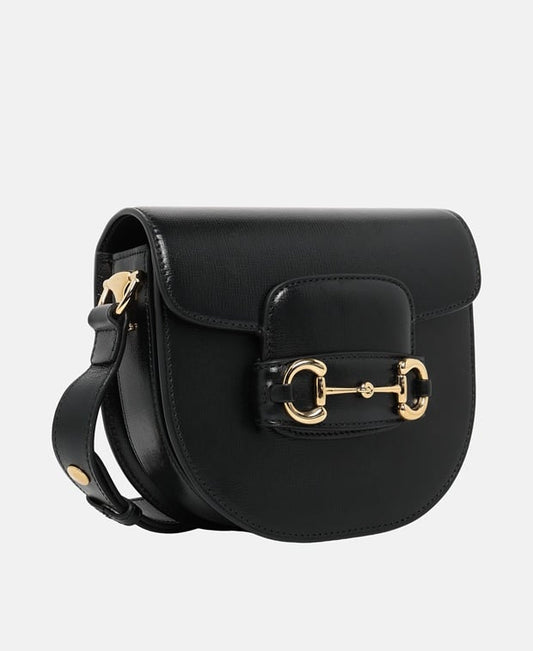 Gucci Leather shoulder bag Mini Horsebit 1955