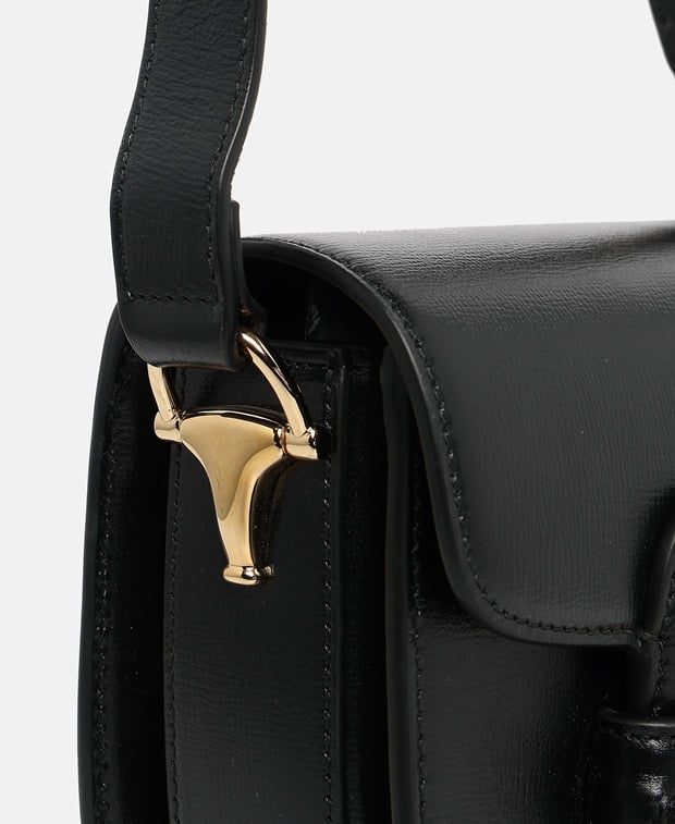 Gucci Leather shoulder bag Mini Horsebit 1955