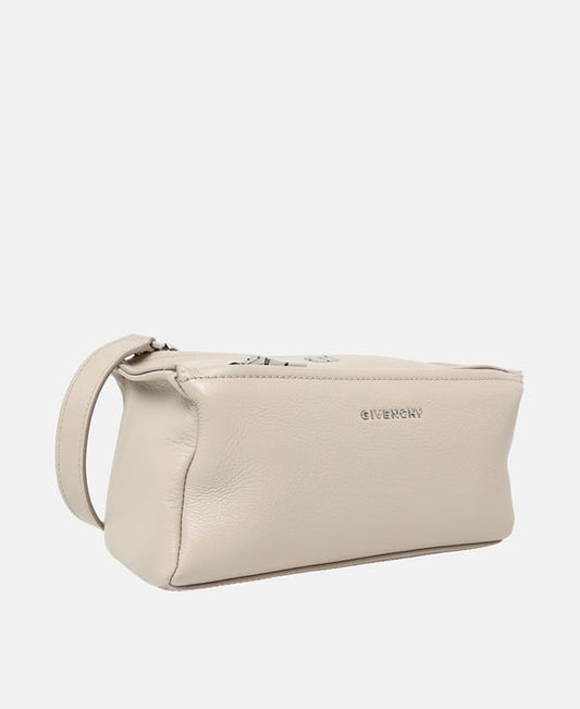 Givenchy Pandora Leather cross body bag Beige