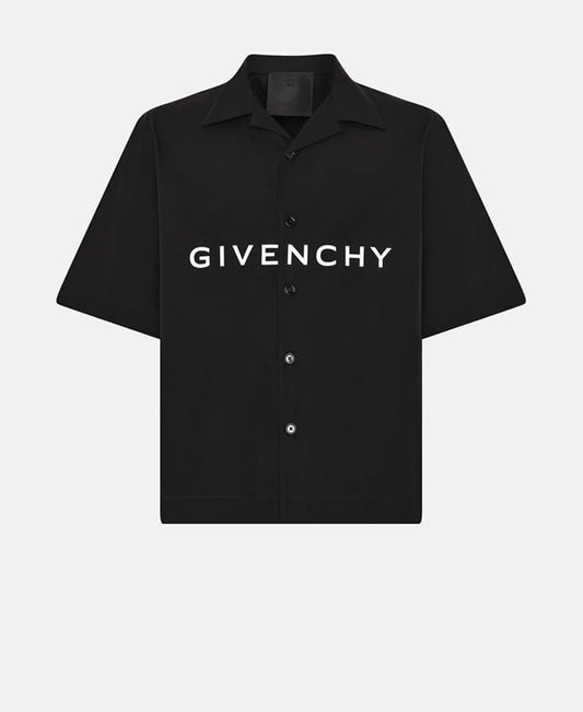 Givenchy Short-sleeved shirt - boxy fit Black