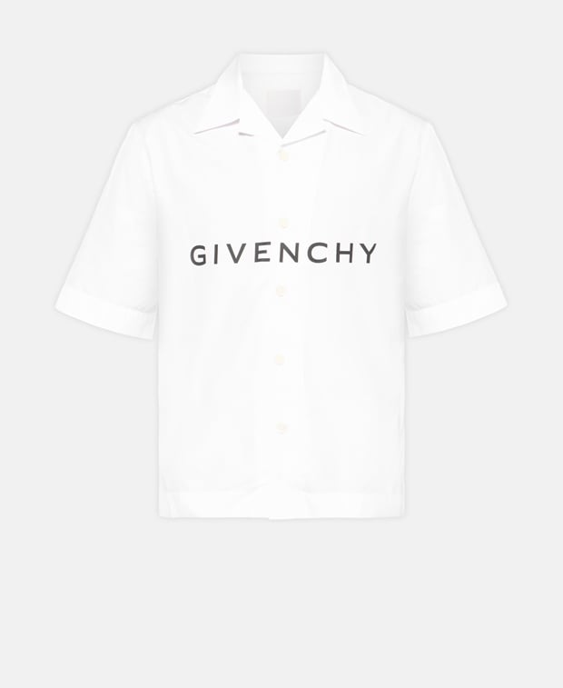 Givenchy Short-sleeved shirt - boxy fit White