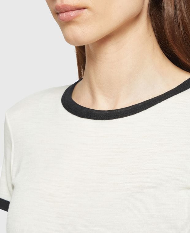 Bite Studios Wool t-shirt Two tone tee