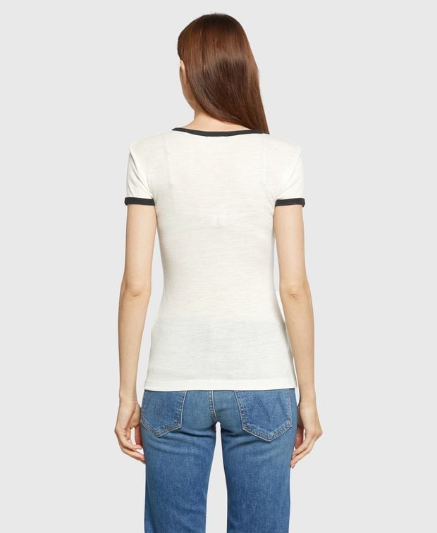 Bite Studios Wool t-shirt Two tone tee
