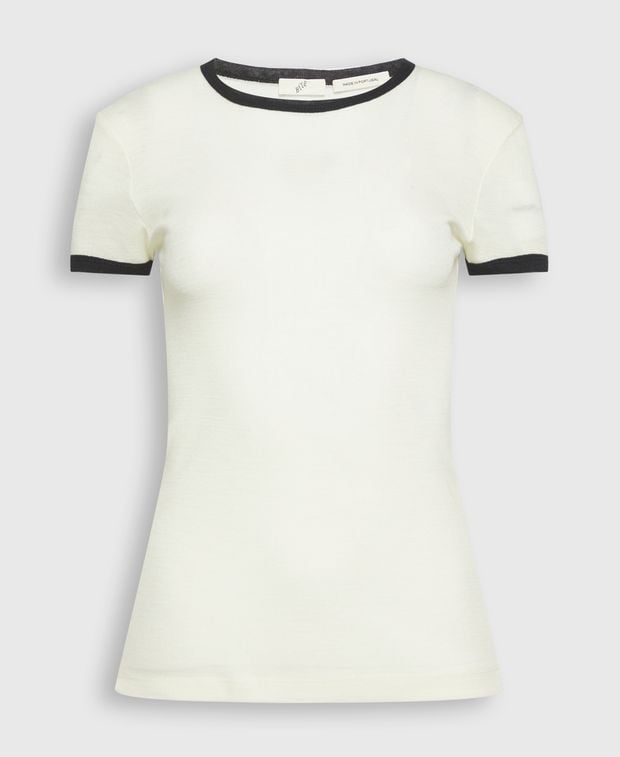 Bite Studios Wool t-shirt Two tone tee