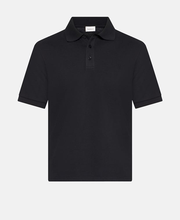 Saint Laurent Polo shirt - regular fit Black