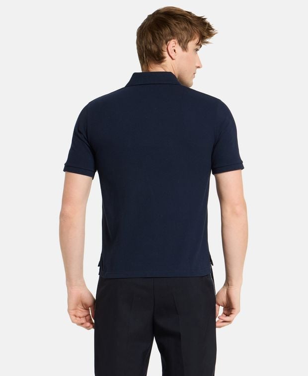 Saint Laurent Polo shirt - regular fit Navy