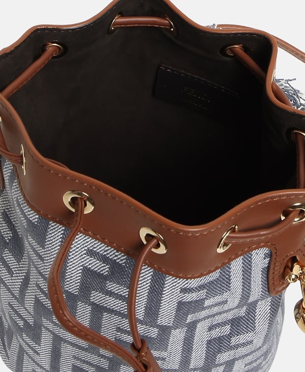 Fendi Mon Tresor Bucket bag Slate Blue