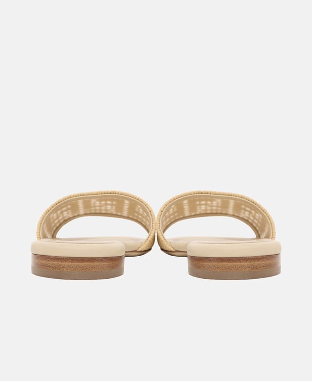 Fendi Slides Tan