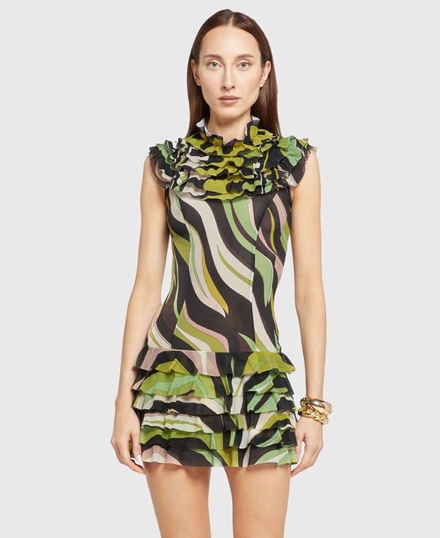 Emilio Pucci Ruffle dress