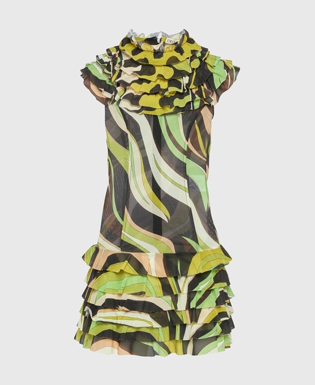Emilio Pucci Ruffle dress