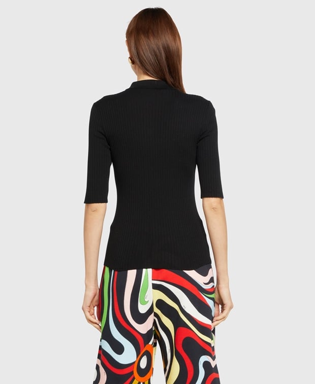 Emilio Pucci Knitted polo shirt