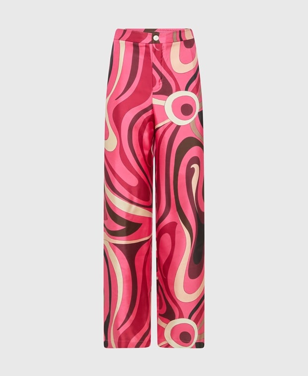 Emilio Pucci Silk trousers