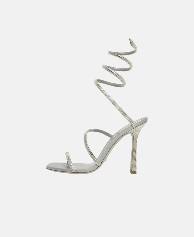 Rene Caovilla Cleo Heeled sandals Grey