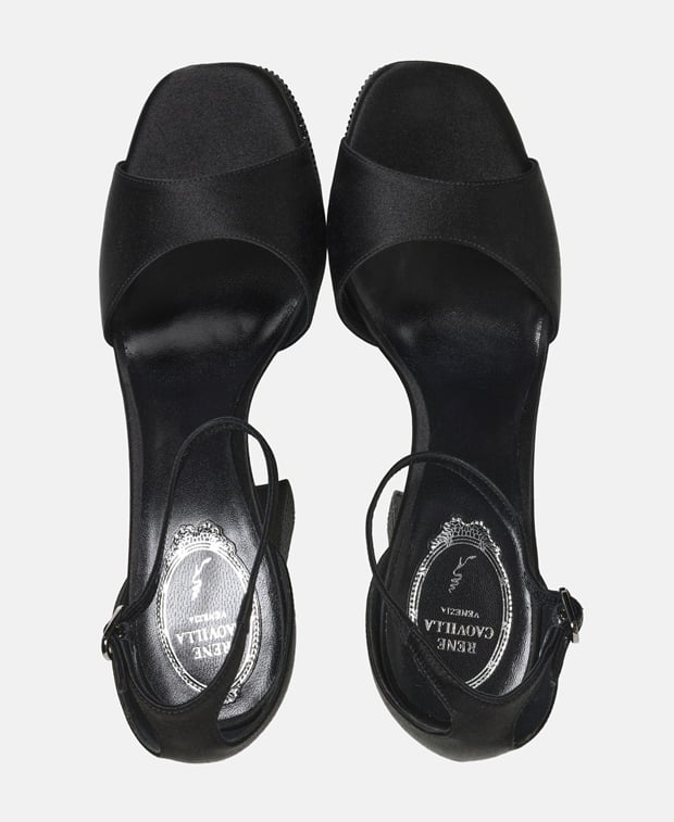 Rene Caovilla Liza Heeled sandals Black