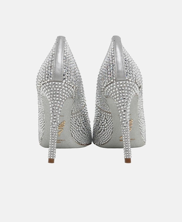Rene Caovilla Carrie Pumps Grey