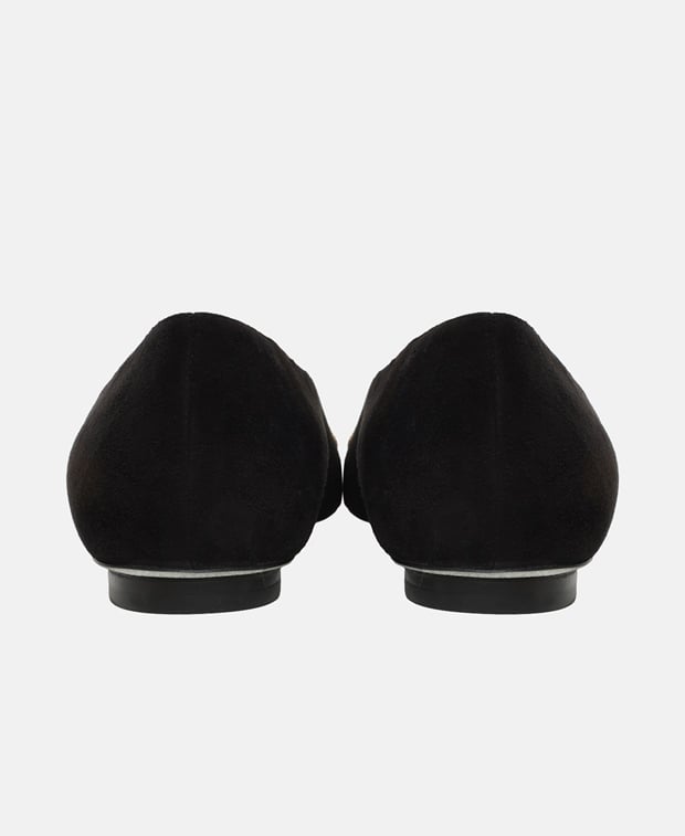 Rene Caovilla Morgana Ballet flats Black