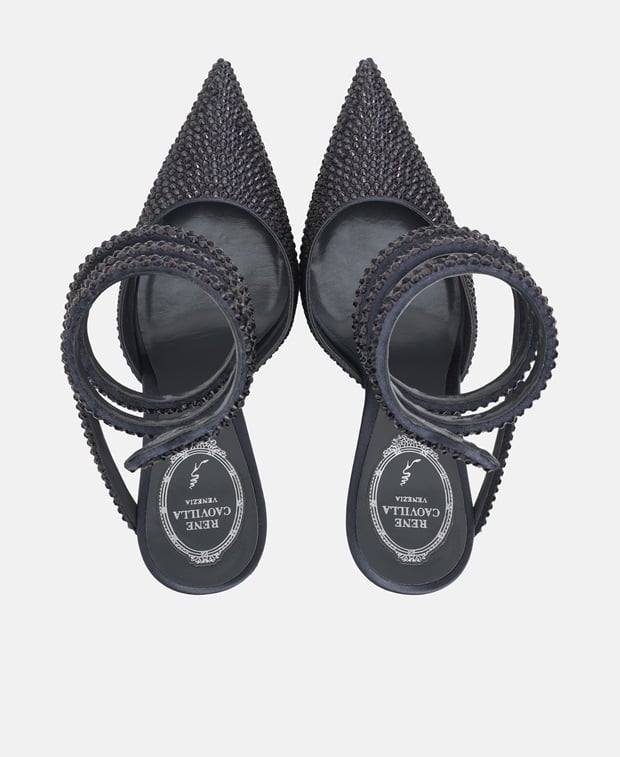 Rene Caovilla Ankle strap pump Cleo