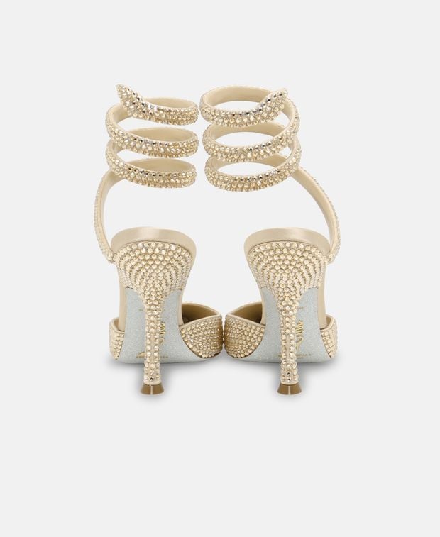 Rene Caovilla Cleo 105 Slingback pumps Beige